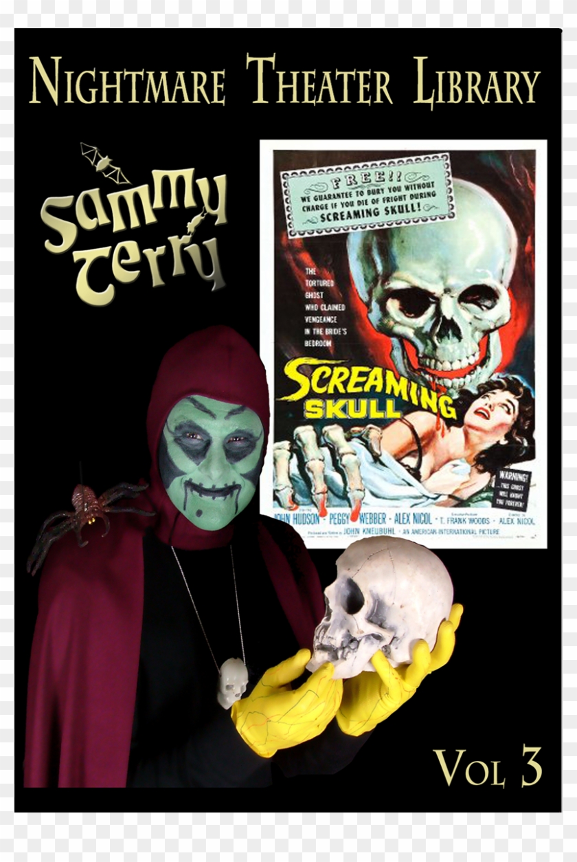 Screaming Skull - Film Clipart #2812270