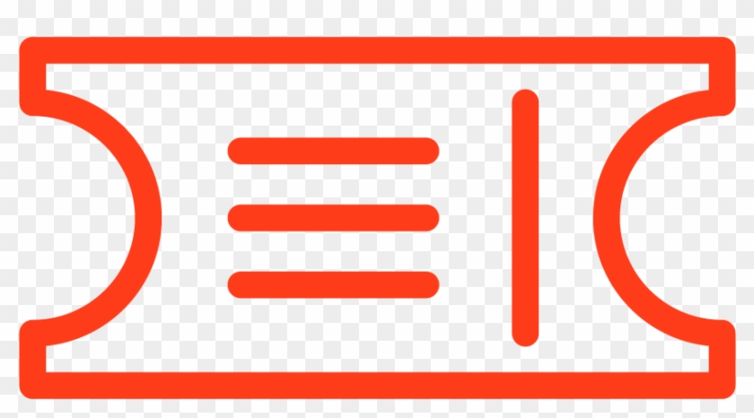 Ticket Icon - Kick American Football Clipart #2812281