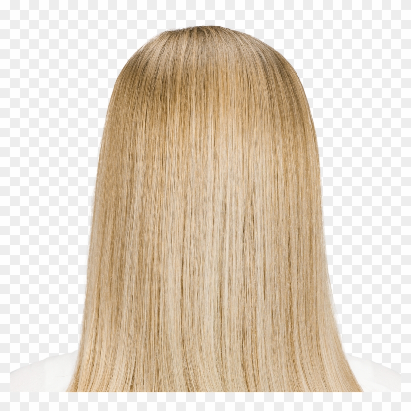 Transparent Blonde Hair - Back Of Blonde Hair Clipart #2812457