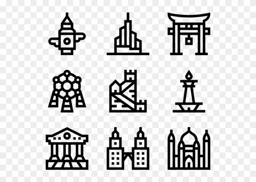 Landmarks And Monuments Clipart #2812560