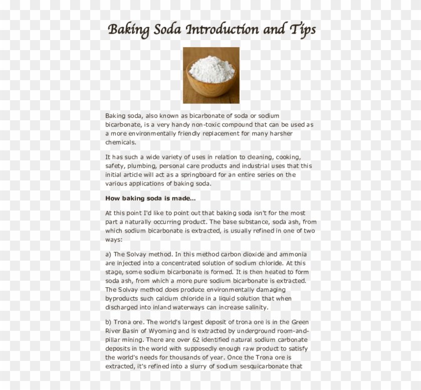 Pdf - Baking Soda Clipart #2812896