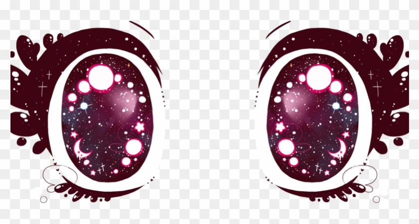 Great Transparent Kawaii Anime Face - Kawaii Anime Eyes Png Clipart