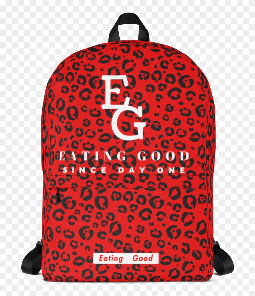 Leopard Print Backpack - Backpack Clipart #2813339