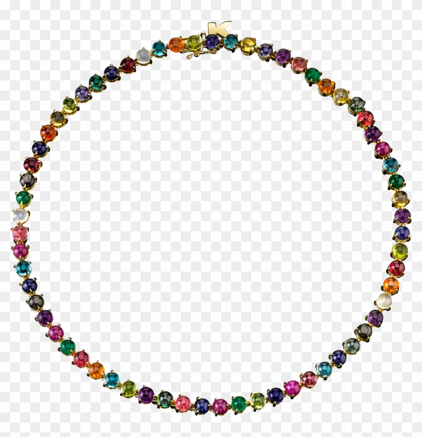 18k Gold Dots Necklace - Boobie Snacks Clipart