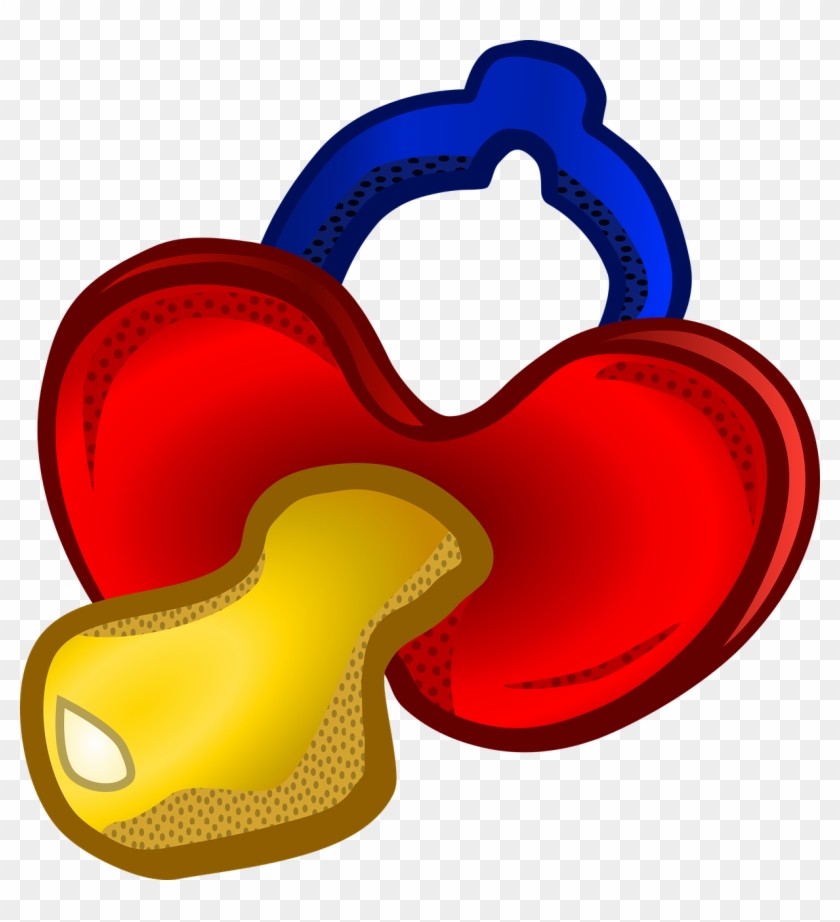 Baby Child Kind Pacifier Png Image - Chupeta Amarela Png Clipart #2813762