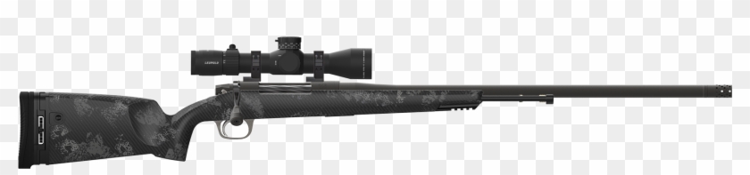 Gunwerks 50 Cal Muzzleloader With Leupold Mark5 - Sniper Rifle Clipart