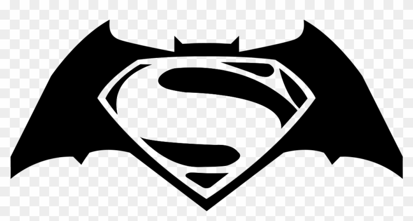Batman Superman Logo Alfred Pennyworth Diana Prince - Logo Batman Vs Superman Clipart #2814252