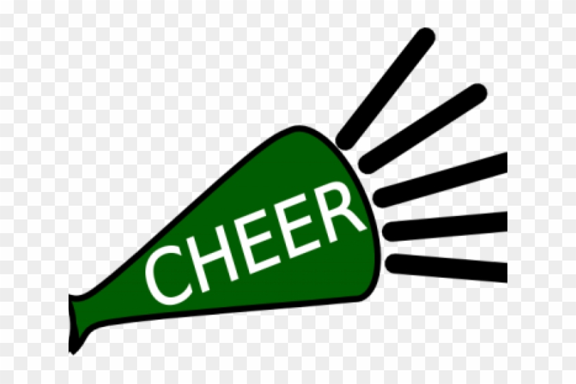 Cheerleading Megaphones Clipart - Green Cheer Bow Clipart - Png Download