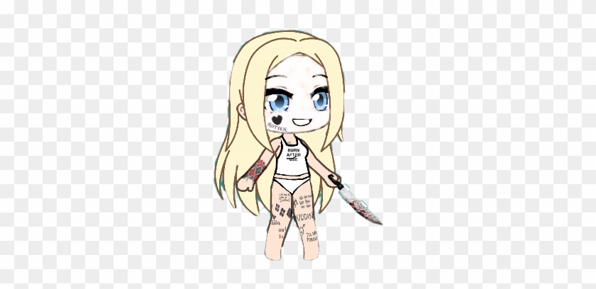 Harleyquinn Gachalife Joker Cute Suicidesquad - Cartoon Clipart