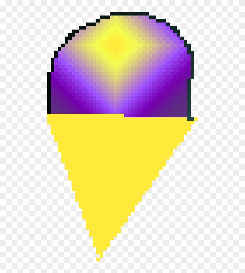 Snow Cone - Graphic Design Clipart #2816240