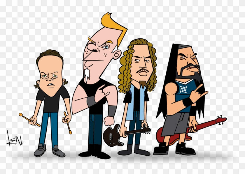 Metallica Metallica, Cartoons, Scouts, Pin Up Cartoons, - Metallica Cartoon Clipart #2816497