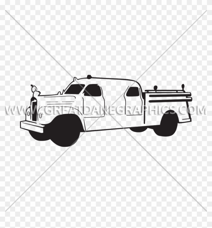 Image Library Download Fire Truck Large Production - Ford F-series Clipart #2816764