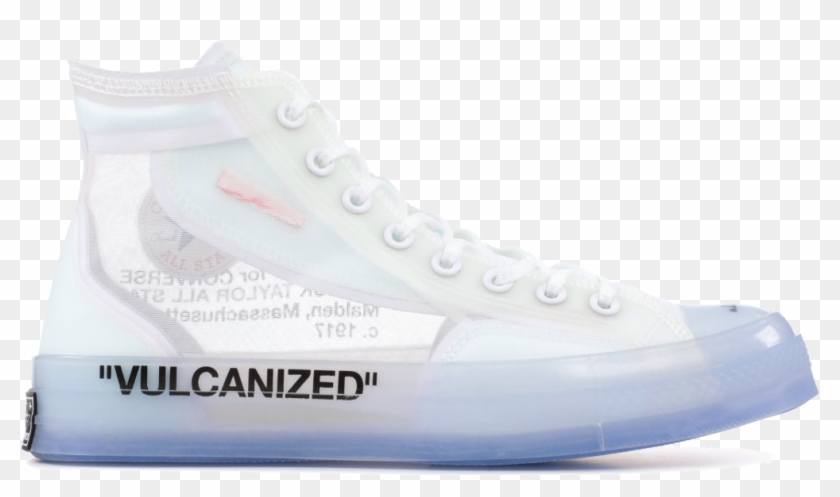 Off White Converse Price Php , Png Download - Walking Shoe Clipart #2817358