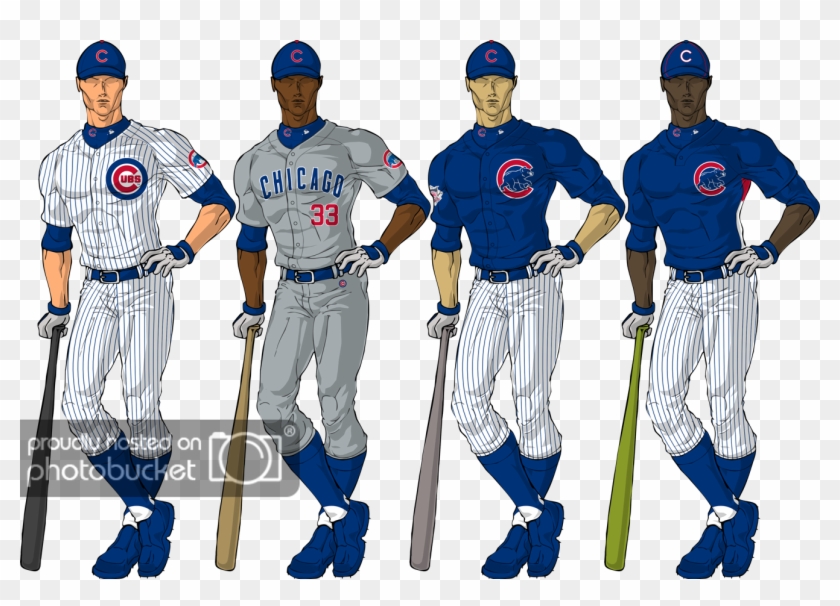 Chicago Cubs Uniforms Png - Atlanta Braves Uniforms Clipart #2817810