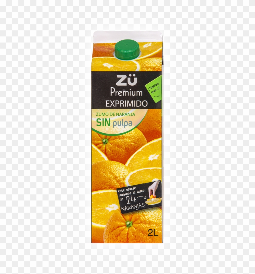 Orange Juice Without Pulp - Valencia Orange Clipart #2817928