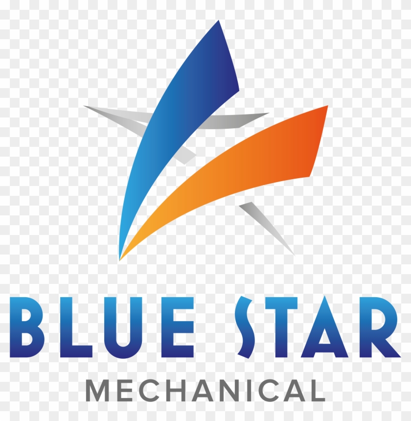 Blue Star Mechanical - Graphic Design Clipart #2818029