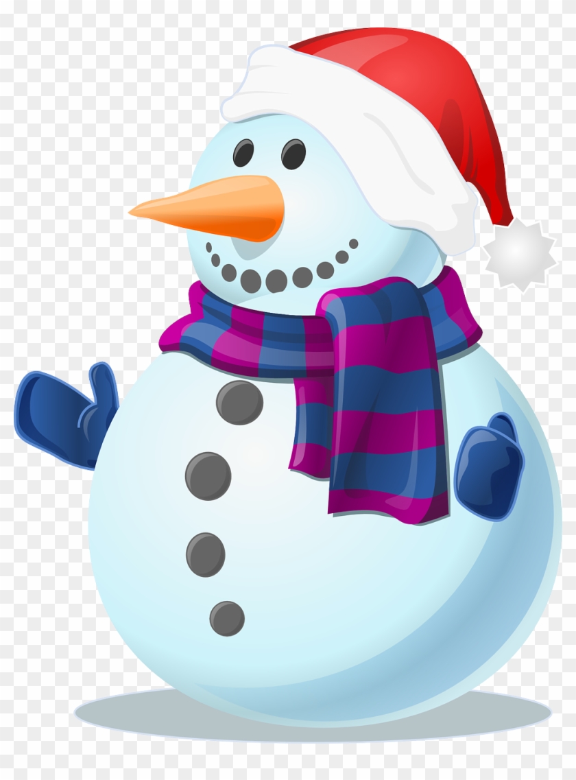 Snow Snowman Cold Winter Frozen Png Image - Imagenes Muñecos De Nieve Clipart #2818030