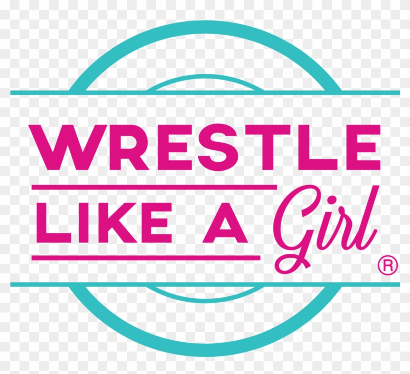 Wrestler Drawing Wrestling Shoe - Wrestle Like A Girl Logo Clipart #2818074