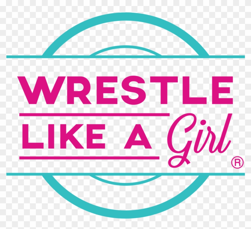 Wrestler Drawing Wrestling Shoe - Wrestle Like A Girl Logo Clipart