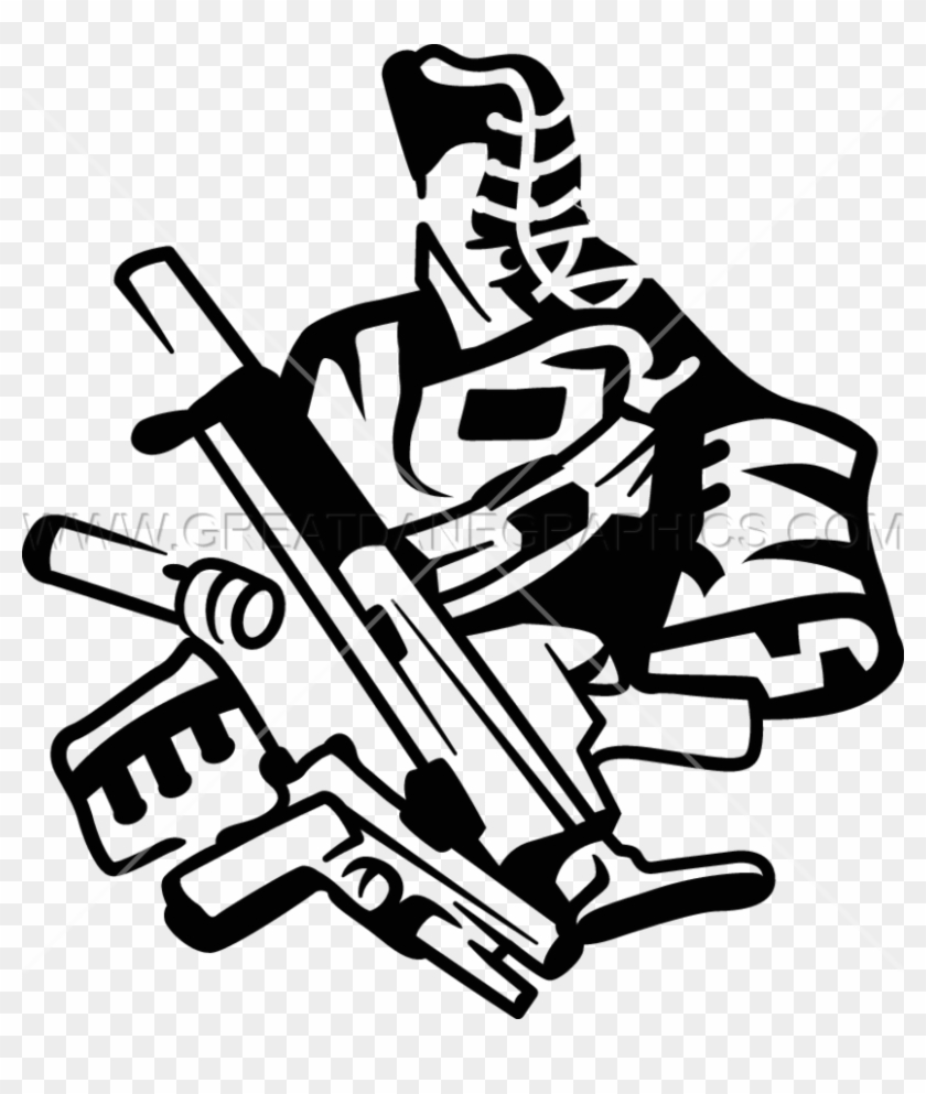 Swat Drawing Clipart #2818549