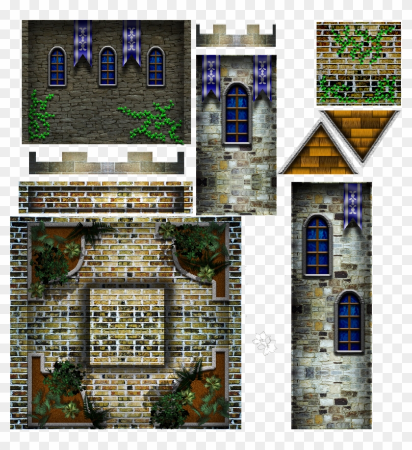 Castle Texture, Map Photo Castle 1 Text - Holy Places Clipart #2818654