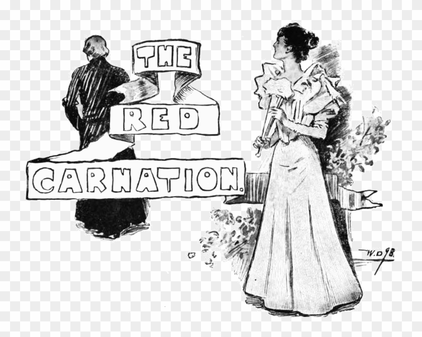 Title Art For The Red Carnation - Cartoon Clipart #2818656