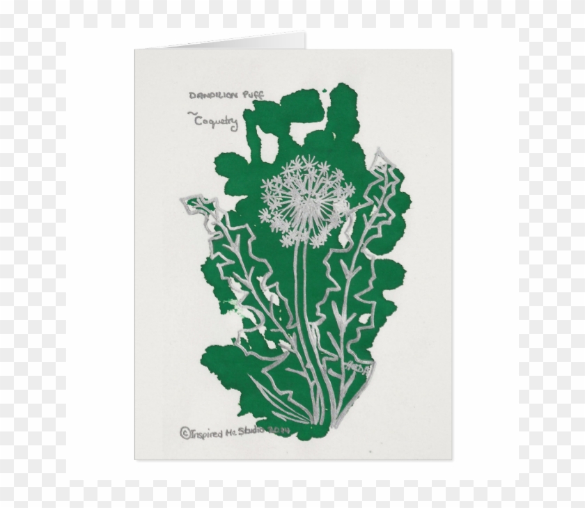 Floriography Inkblot Of The Dandelion ~coquetry - Chrysanths Clipart #2819067