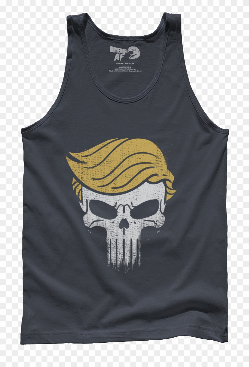 Skull Trump Punisher American Af Shirt - Trump Punisher Clipart