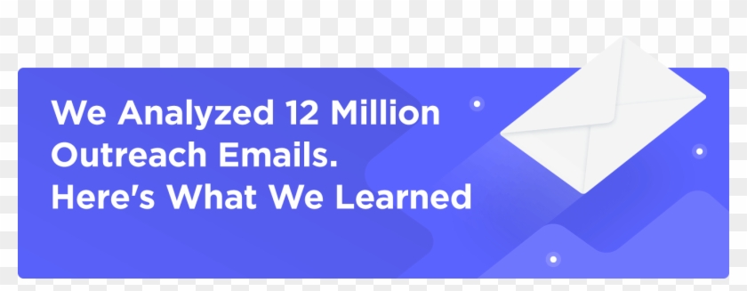 We Analyzed 12 Million Outreach Emails - Colorfulness Clipart #2819672
