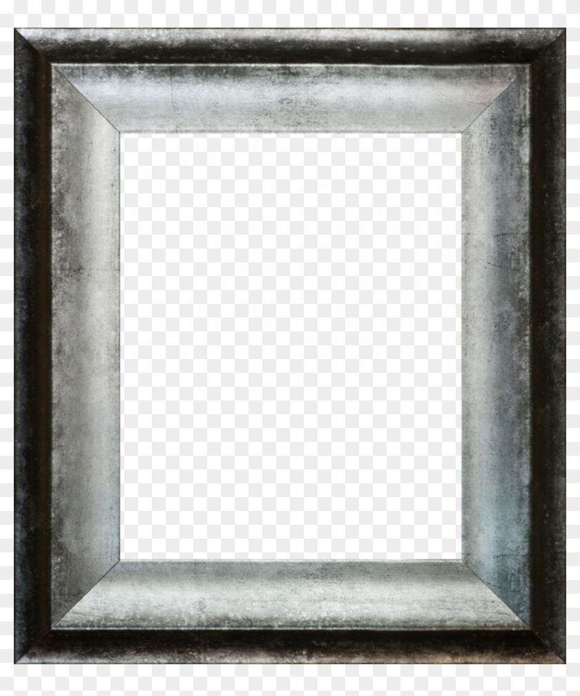 Athenian Distressed Silver Frame - Picture Frame Clipart #2820003