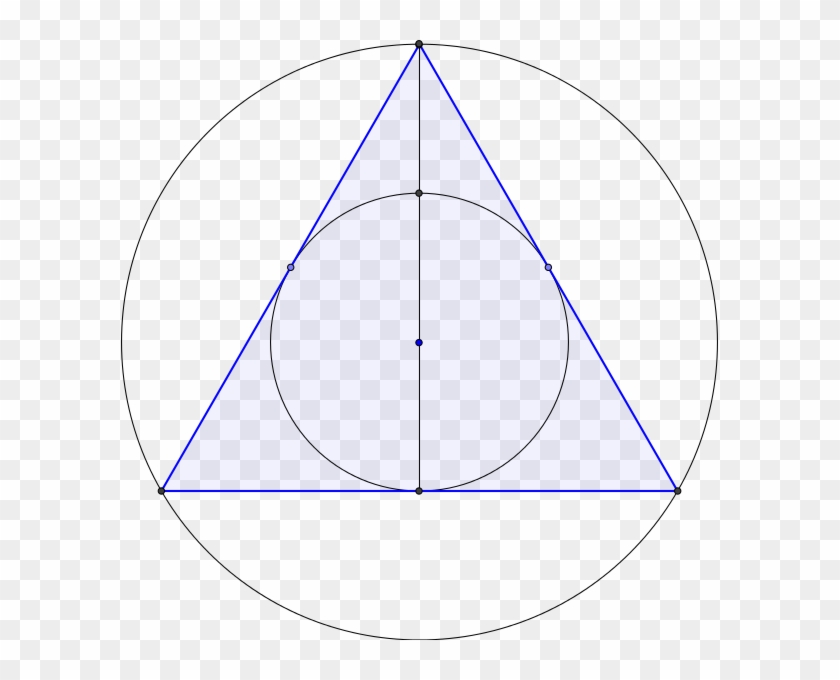 Equilateral Triangle Bicentric - Circle Clipart #2820137
