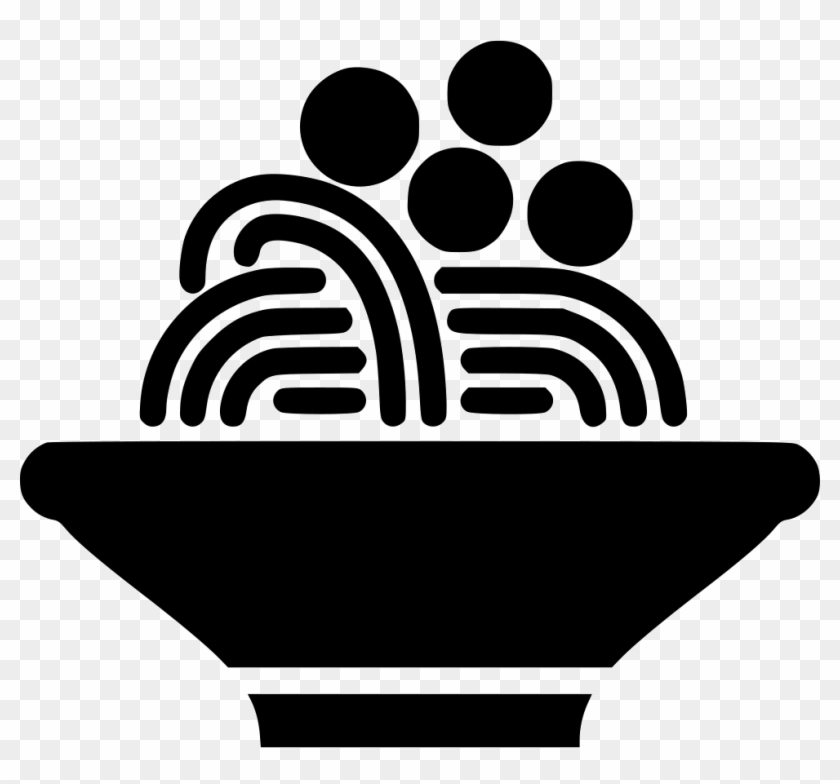 Png File Svg - Spaghetti And Meatballs Icon Clipart #2820139