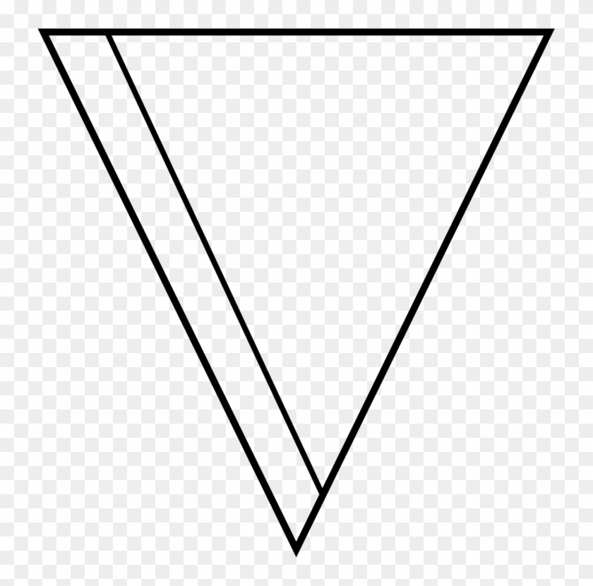 Equilateral Triangle Shape Geometry Mathematics Free - White Upside Down Triangle Clipart