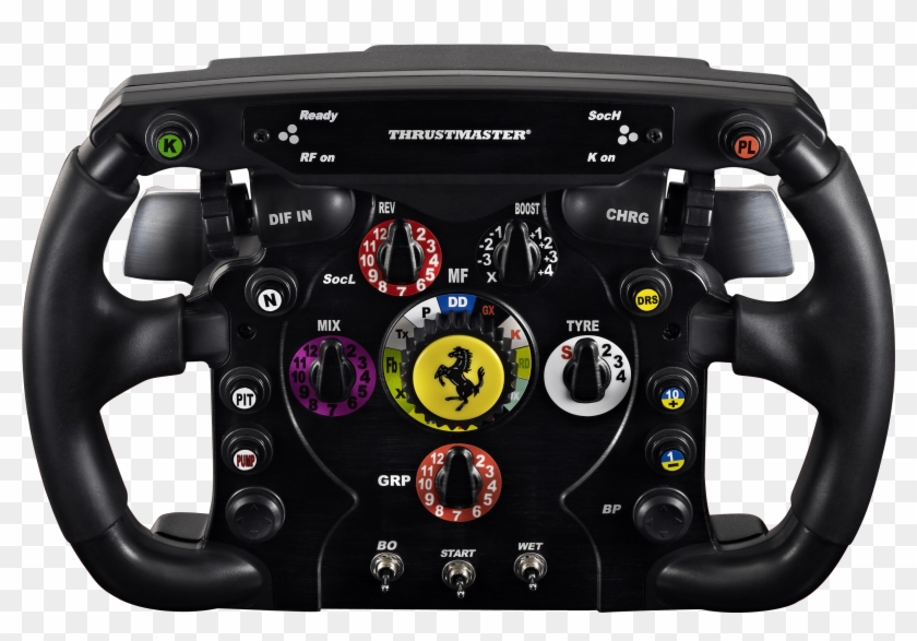 Ferrari F1 Wheel Add-on Front - F1 Steering Wheel Ferrari Clipart #2820172