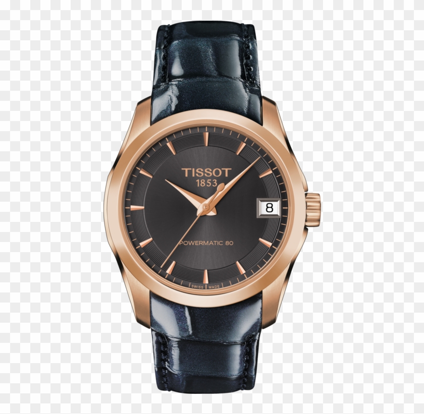 Tissot Ladies Couturier Powermatic 80 Watch With Anthracite - T035 207.36 061.00 Clipart