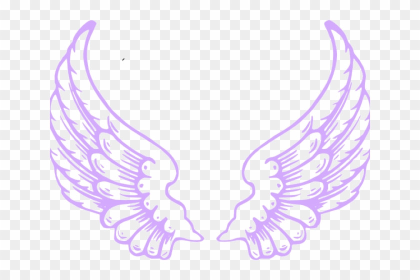Angel Warrior Clipart Angel's Wing - Pink Angel Wings Clip Art - Png Download