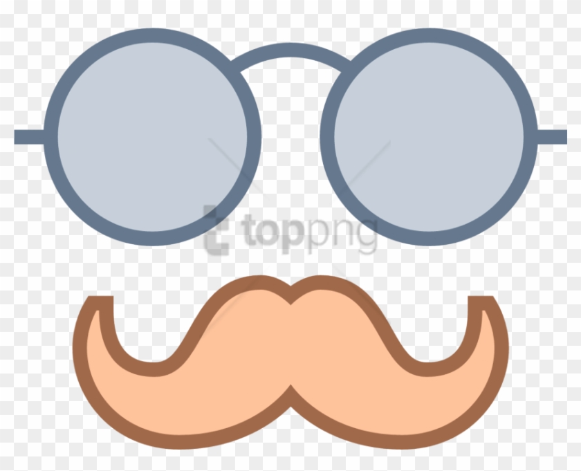Free Png Login As User Icon - Handlebar Moustache Icon Clipart #2820970