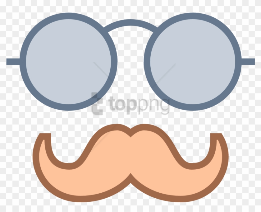 Free Png Login As User Icon - Handlebar Moustache Icon Clipart #2820970