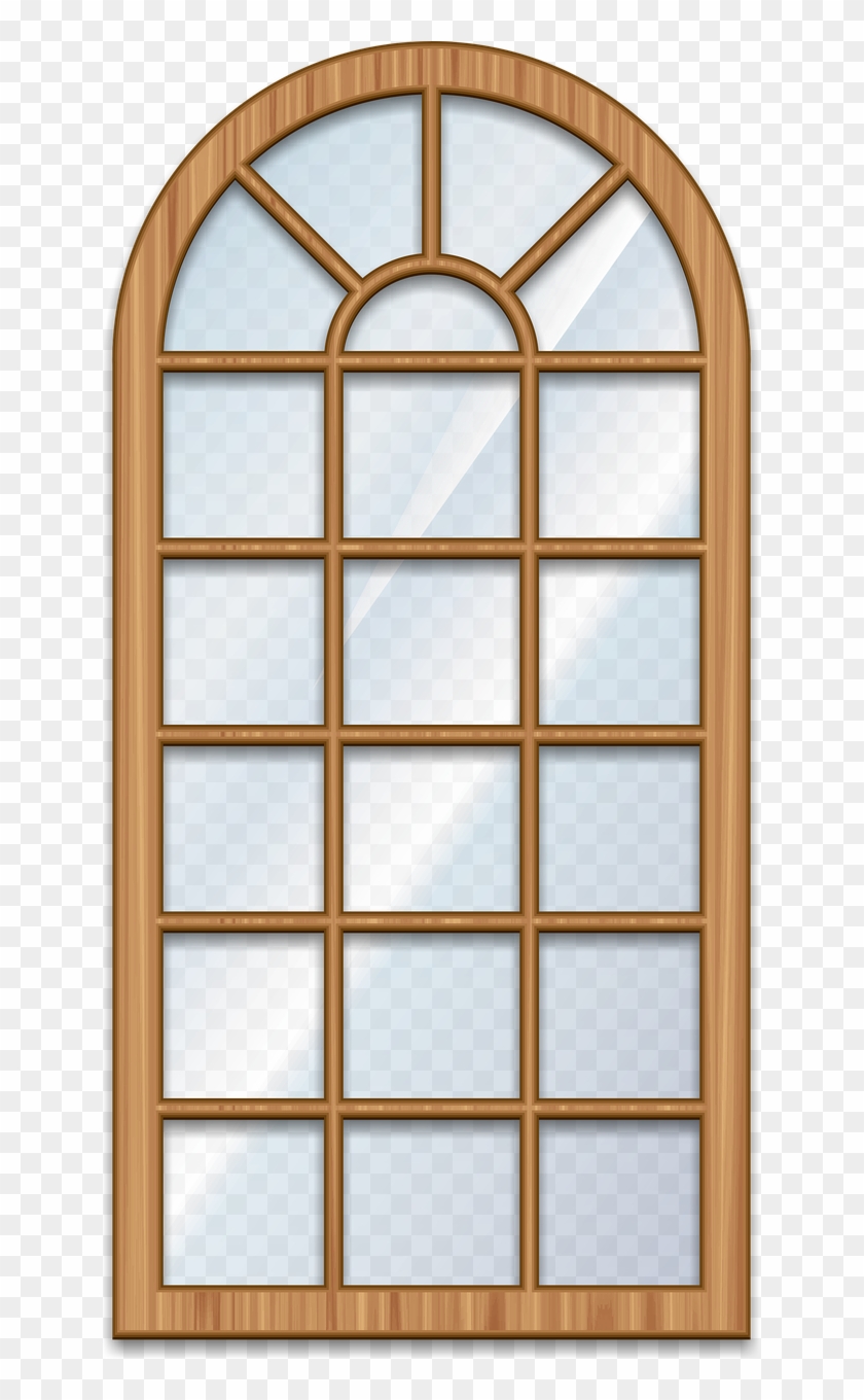 Window Wood Pane Architecture Png Image - Marco De Ventanas De Madera Clipart