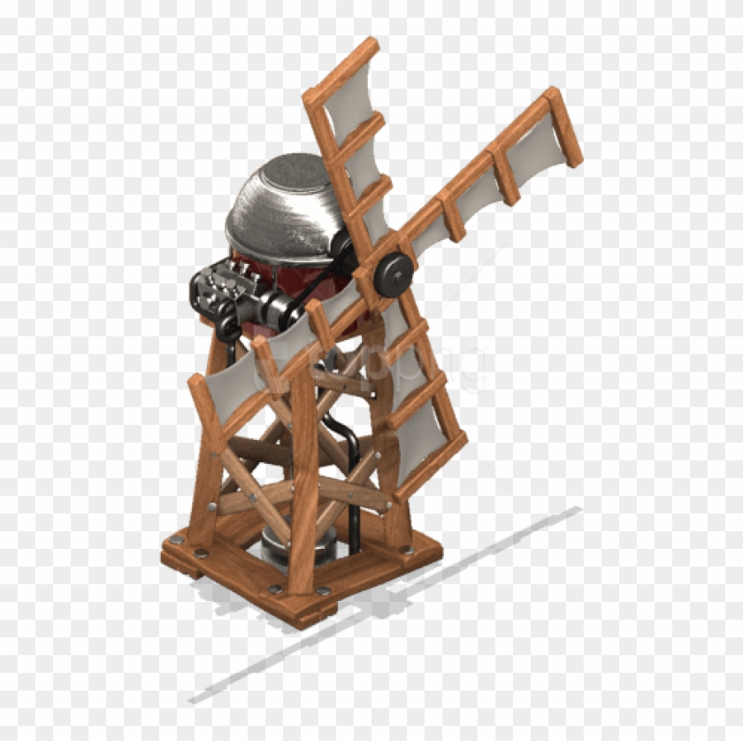 Free Png Silver Windmill Png - Wood Clipart #2821323