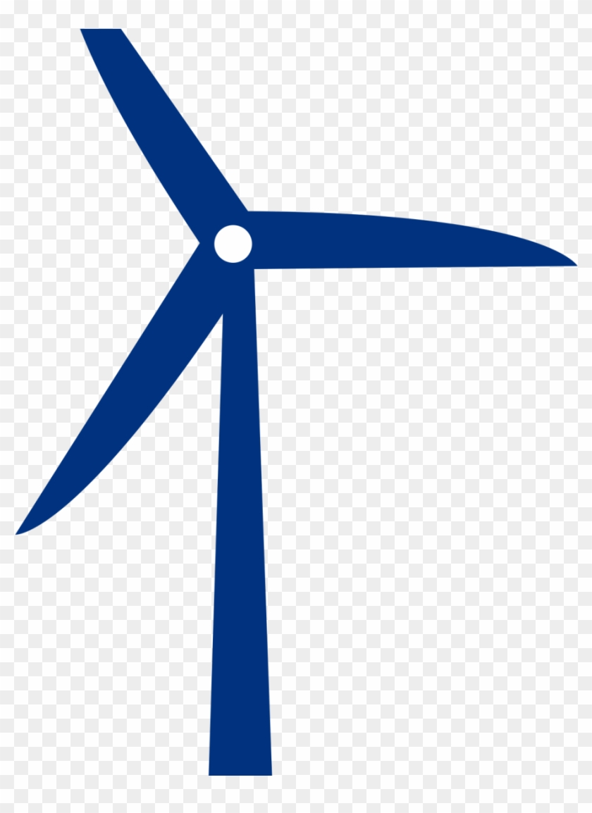 Wind Turbine Vector Png Clipart #2821491
