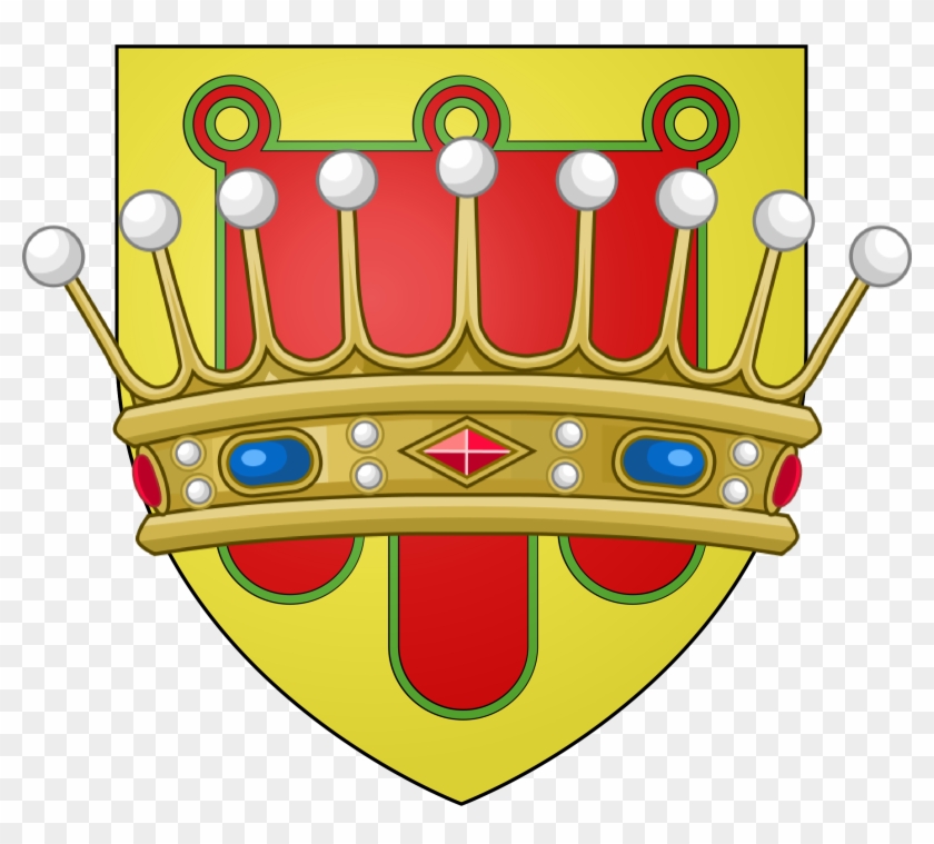 Auvergne Counts Icon - Viscount Crown Clipart