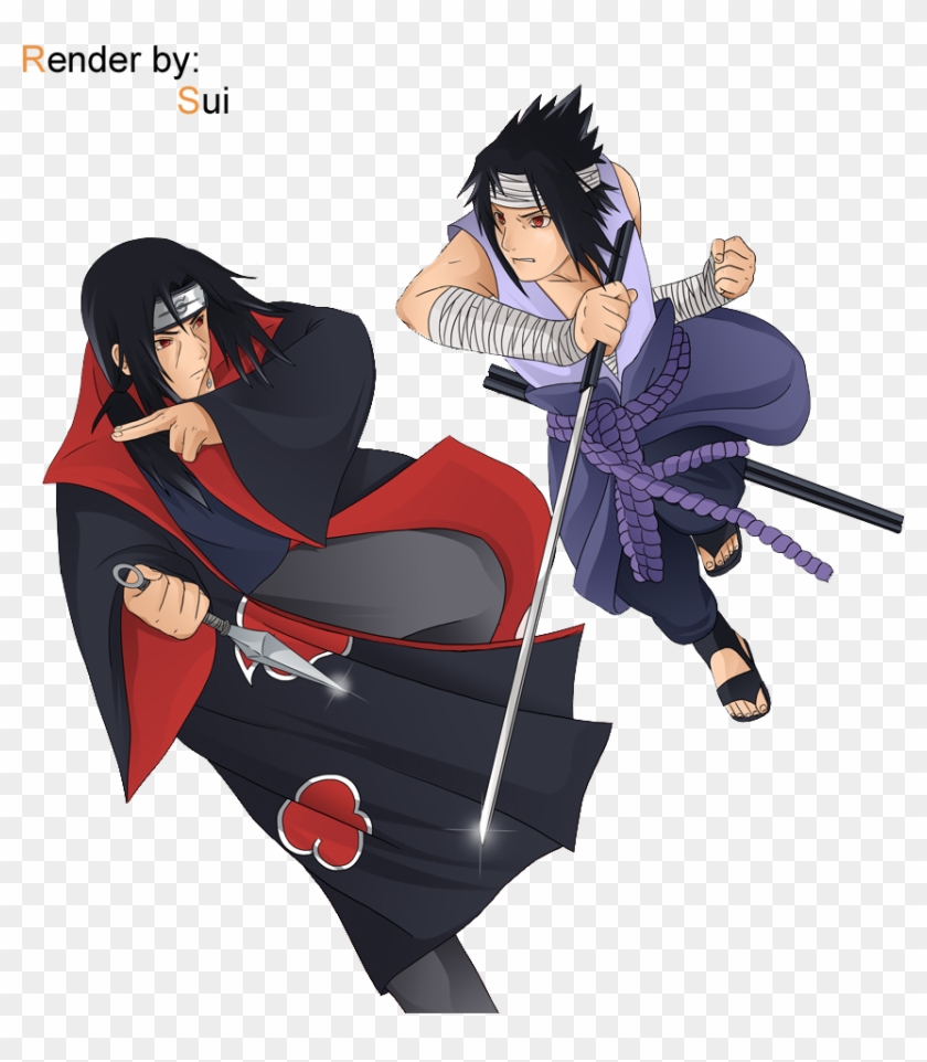 Itachi And Sasuke Png Clipart #2821595