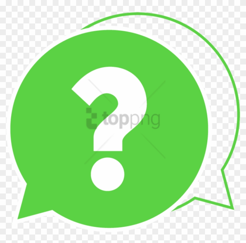 Free Png Green Question Mark And Speech Bubble Icon - Question Mark Emoji Green Clipart