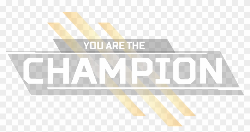 You Are The Champion - You Are The Champion Apex Legends Png Clipart #2822207