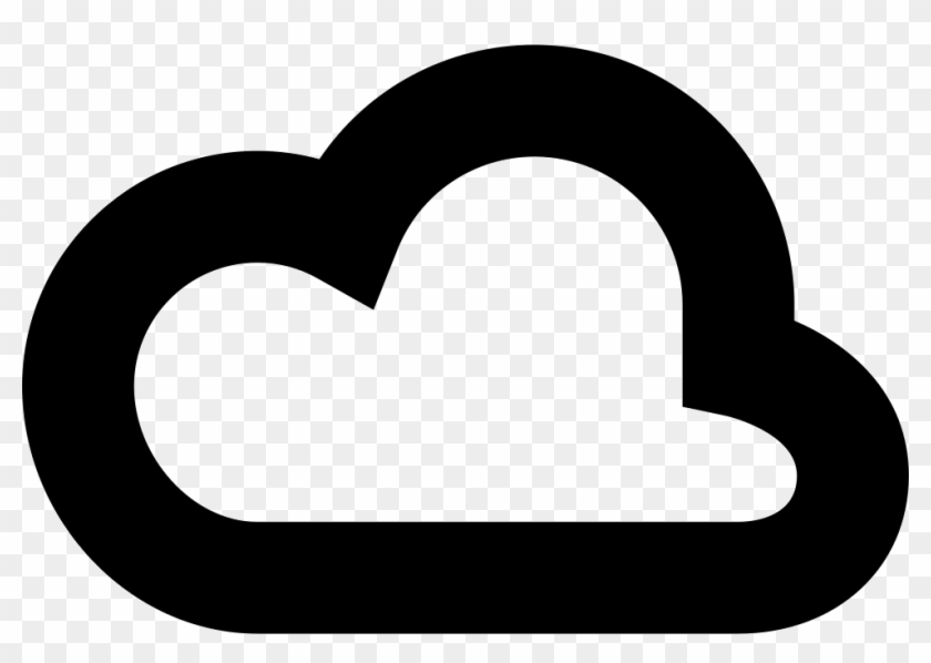 Tiny Cute Cloud - Heart Clipart