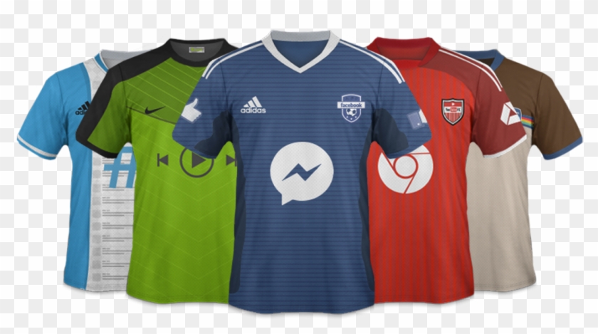 Nfl Portadaplayeras - Social Media Soccer Jersey Clipart #2822774