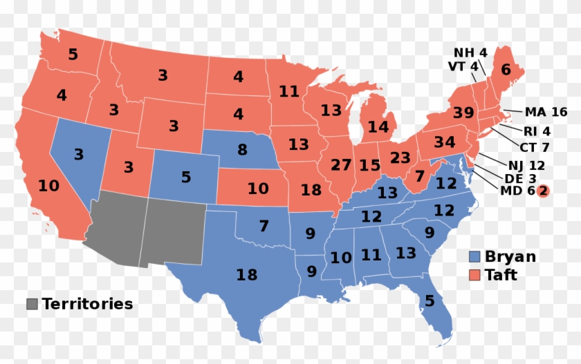 1908 United States Presidential Election - 2016 Presidential Election Clipart #2822910