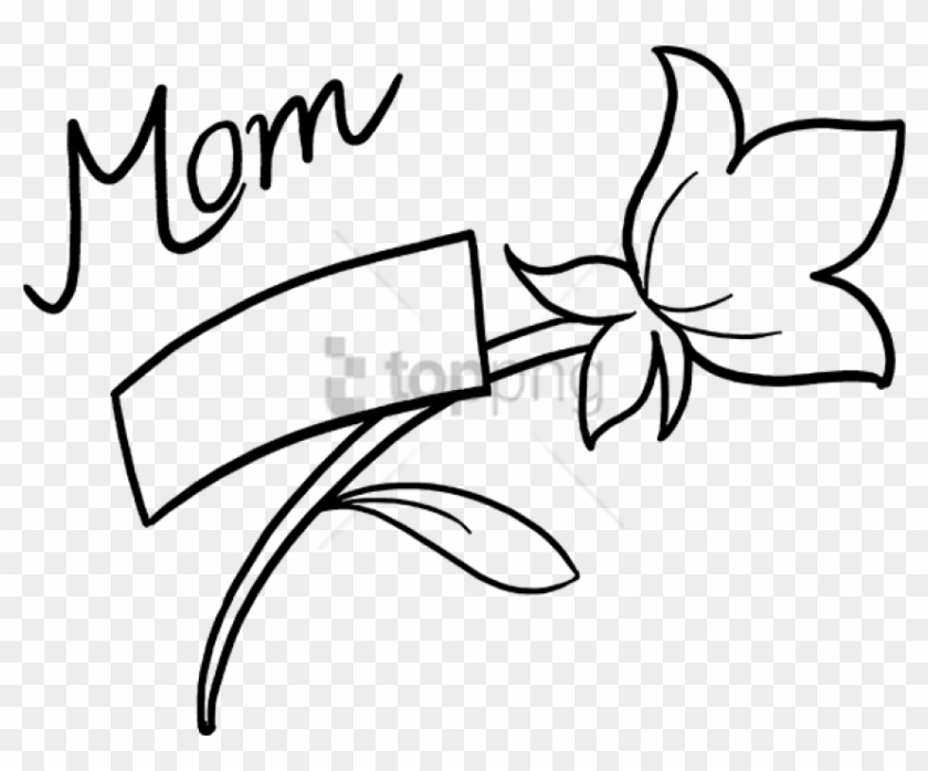 Free Png Drawing Day Mother - Draw For Mother's Day Clipart