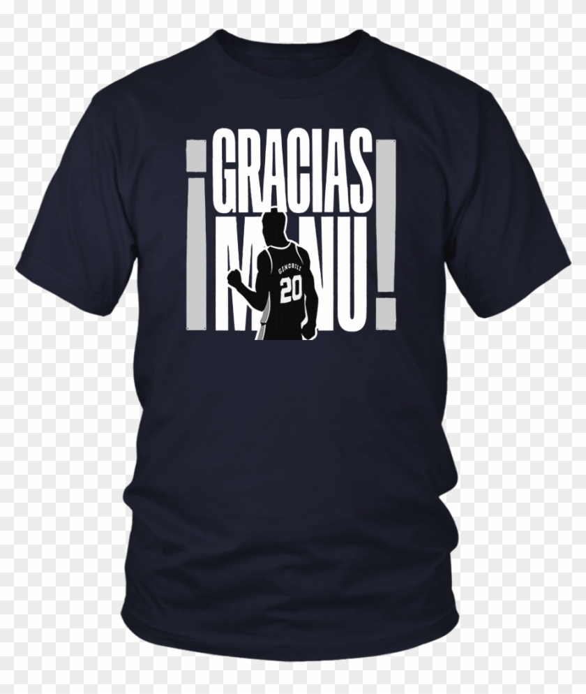 Gracias Manu T-shirt Manu Ginobili - Black Lives Matter At School Shirts Clipart